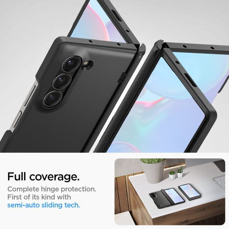 Spigen Slim Armor Pro Case for Samsung Galaxy Z Fold 6 - Black