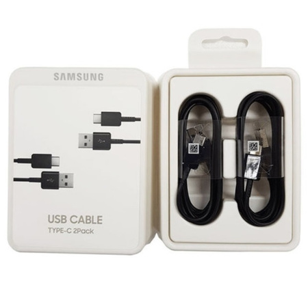 Samsung kabel USB - USB-C 1,5 m czarny 2 szt