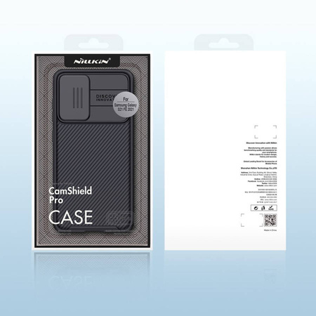 Etui SAMSUNG GALAXY S21 FE Nillkin CamShield Pro czarne