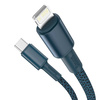 Baseus kabel USB Typ C - Lightning szybkie ładowanie Power Delivery 20 W 2 m niebieski (CATLGD-A03)