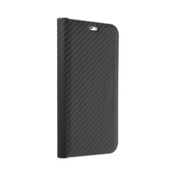 Kabura LUNA Book Carbon do SAMSUNG Xcover 4 czarny