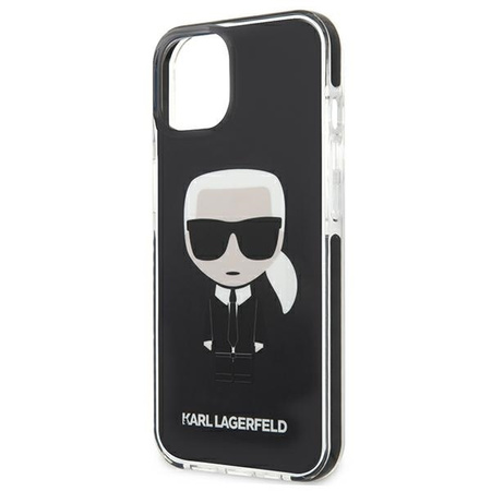 Karl Lagerfeld KLHCP13STPEIKK iPhone 13 mini 5,4"  hardcase czarny/black Iconik Karl