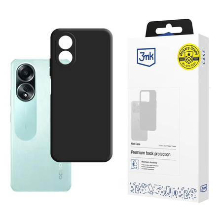 Etui 3mk Matt Case na Oppo A58 4G - czarne