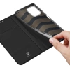 Dux Ducis Skin Pro Hülle Realme C33 Flip Card Wallet Stand Schwarz