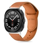 Pasek Tech-Protect LeatherFit do Samsung Galaxy Watch Ultra (47 mm) - brązowy