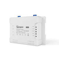 Sonoff Smart 4-Kanal-Relais Wi-Fi-Stromschalter Weiß (4CHR3)