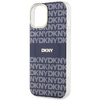 DKNY DKHMP15SHRHSEB iPhone 15 / 14 / 13 6.1" niebieski/blue hardcase IML Mono & Stripe MagSafe