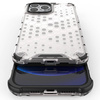 Honeycomb Case armor cover with TPU Bumper for iPhone 13 Pro Max black