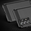 Carbon Case Flexible TPU-Hülle für Samsung Galaxy A73 schwarz