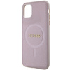 Guess GUHMN61PSAHMCP case for iPhone 11 / Xr - pink Saffiano MagSafe