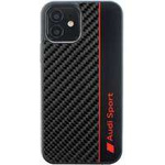 Audi Carbon Fiber Stripe iPhone 11 / Xr 6.1&quot; black/black hardcase AUS-TPUPCIP11-R8/D1-BK