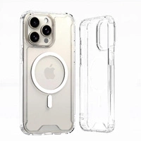 Clear Corner Case MagSafe für iPhone 16 – transparent