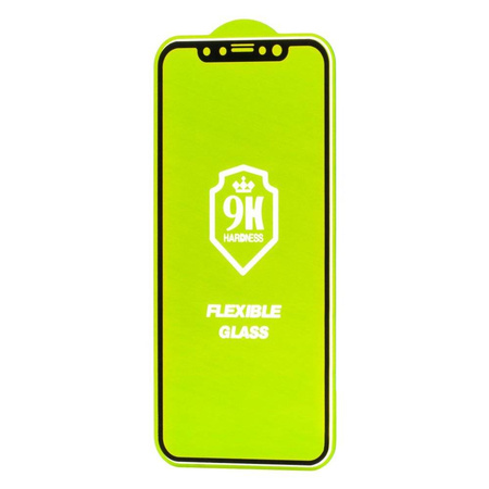 Wozinsky Full Cover Flexi Nano folia szklana szkło hartowane z ramką Samsung Galaxy A72 4G czarny