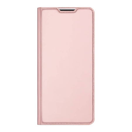 Schutzhülle SAMSUNG GALAXY M53 5G mit einem Flip Dux Ducis Skin Leder hell-pink