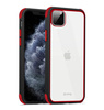 Crong Trace Clear Cover - Etui iPhone 11 Pro (czarny/czerwony)