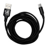 Wozinsky kabel USB - USB Typ C 2,4A 2m czarny(WUC-C2B)