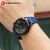 FORCELL F-DESIGN FS05 pasek / opaska do Samsung Watch 22mm granatowa