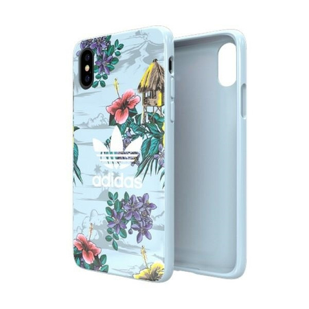 Adidas OR SnapCase Floral iPhone X / Xs 32139 grau / grau CJ8322