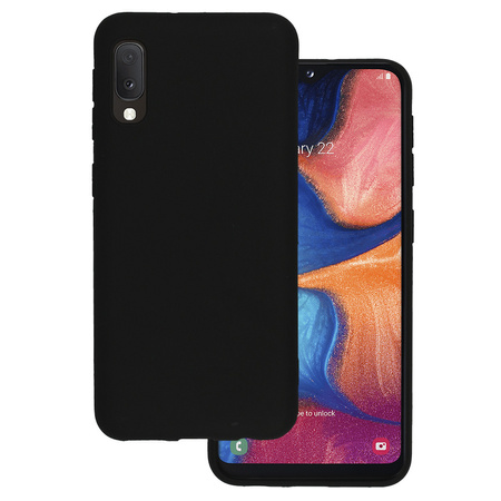 Back Case MATT do SAMSUNG GALAXY A20E Czarny