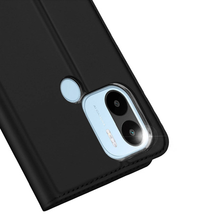 Dux Ducis Skin Pro etui do Xiaomi Redmi A1+ pokrowiec z klapką portfel na kartę podstawka czarne