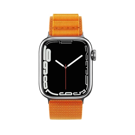 Armband mit Alpine-Stahlschnalle für Apple Watch 38/40/41 mm – Orange