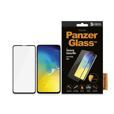 Tempered Glass 5D SAMSUNG GALAXY S10E PanzerGlass E2E Super+ Case Friendly black