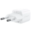 Acefast A77 Mini PD 30W GaN-Wandladegerät + USB-C-Kabel – Weiß