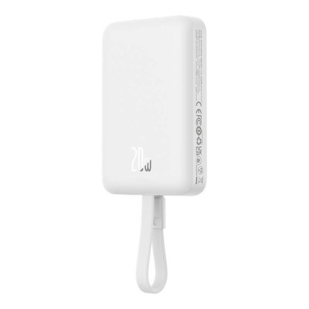 Powerbank Baseus Magnetic Mini 10000mAh 20W MagSafe (white)