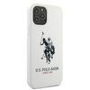 US Polo USHCP12LSLHRWH iPhone 12 Pro Max 6,7" biały/white Silicone Collection