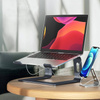 Crong AluBench – Ergonomiczna podstawka pod laptopa z aluminium (grafitowy)