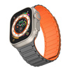 TECH-PROTECT ICONBAND MAGNETIC APPLE WATCH 4 / 5 / 6 / 7 / 8 / 9 / SE / ULTRA 1 / 2 (42 / 44 / 45 / 49 MM) TITANIUM/ORANGE