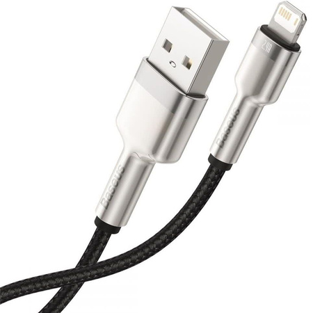 Baseus Cafule Series Metal Data Cable USB to IP 2.4A 1m Black