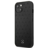 Mercedes MEHCP13SPSQBK iPhone 13 mini 5,4" czarny/black hardcase Leather Stars Pattern