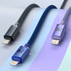 Baseus Crystal Shine Series Fast Charging Data Cable USB to iP 2.4A 1.2m Blue