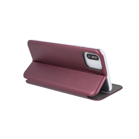 Etui Smart Diva do Samsung A05S burgundowe