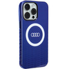 Audi IML Big Logo MagSafe Case iPhone 15 Pro Max 6.7" niebieski/navy blue hardcase AU-IMLMIP15PM-Q5/D2-BE