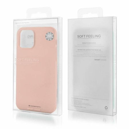 Case IPHONE 14 PRO MAX Matte Silicone Mercury Soft Jelly sand