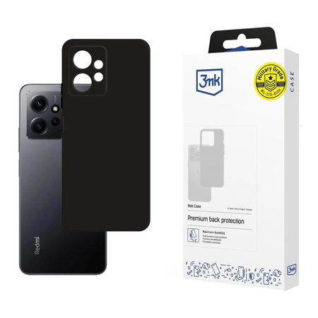 Redmi Note 12 4G - 3mk Matt Case black