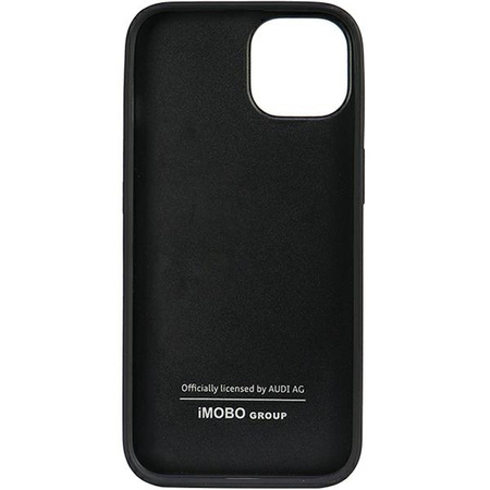 Audi Genuine Leather iPhone 11 / Xr 6.1&quot; black/black hardcase AU-TPUPCIP11R-Q8/D1-BK