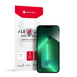 Forcell Flexible Nano Glass - szkło hybrydowe do iPhone 13 Pro Max/14 Plus