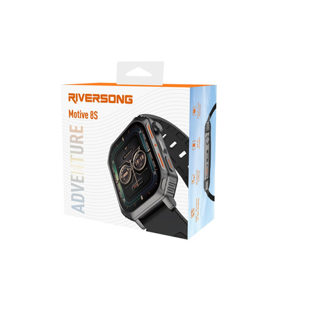 Riversong smartwatch Motive 8S szary SW803