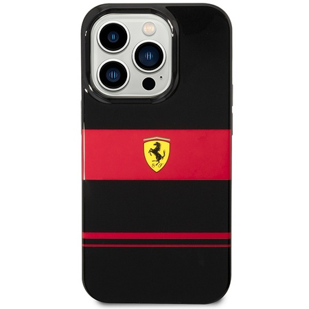 Ferrari FEHMP14XUCOK iPhone 14 Pro Max 6,7&quot; schwarz/schwarzes Hardcase IMD Combi Magsafe