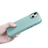 iCarer Litchi Premium Leather Case iPhone 14 Magnetic Leather Case with MagSafe Green (WMI14220709-GN)