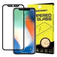 Wozinsky super wytrzymałe szkło hartowane Full Glue na cały ekran z ramką Case Friendly Apple iPhone XR / iPhone 11 czarny