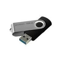 Goodram pendrive 128 GB pamięć USB 3.2 Gen 1 60 MB/s (od.) - 20 MB/s (zap.) czarny (UTS3-1280K0R11)