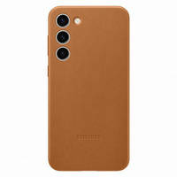 Samsung Leather Cover etui Samsung Galaxy S23+ pokrowiec z naturalnej skóry camel (EF-VS916LAEGWW)