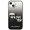 Karl Lagerfeld KLHCP13STGKCK iPhone 13 mini 5,4 &quot;hardcase black / black Gradient Ikonik Karl &amp; Choupette