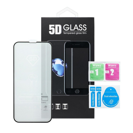 5D Full Glue Tempered Glass - do Xiaomi Redmi Note 11 / 11s czarny