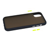 Vennus Color Button Bumper do Samsung Galaxy S21 Plus Granatowy