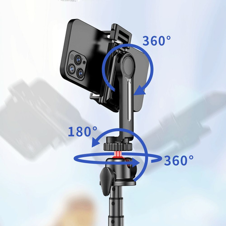 Selfie Stick Tripod Elastyczny Bluetooth Tech-Protect L07S czarne